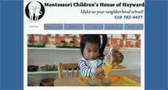 Desktop Screenshot of haywardmontessori.org